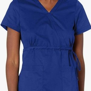 Koi XL women's Galaxy blue scrub set